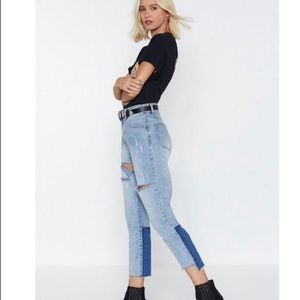 Nastygal distressed jeans